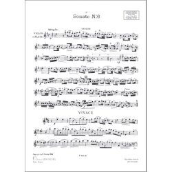 Sonate N 06 En Mi Mineur Vl Ou Fl-Piano